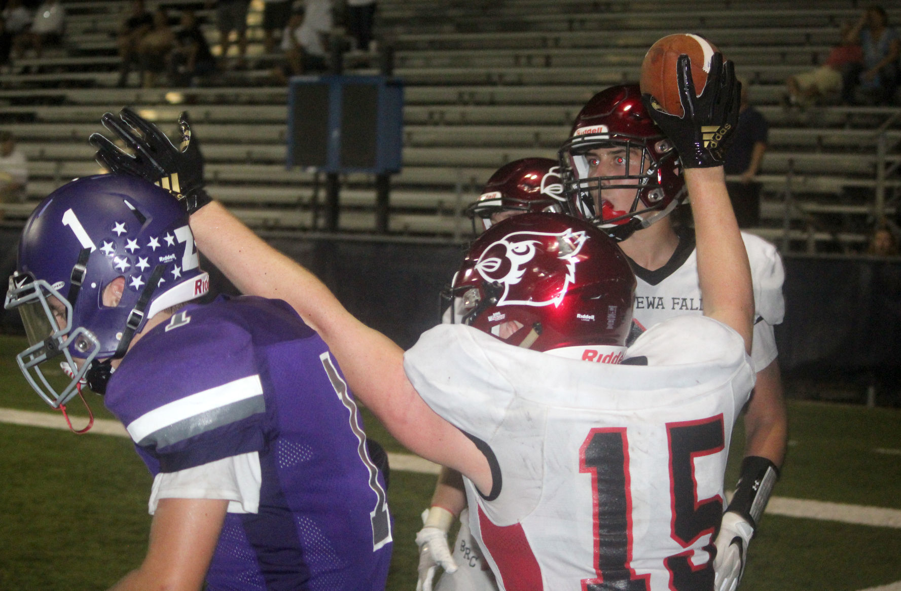 Chi-Hi football at Eau Claire Memorial 9-14-18